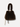 HANDBAG Fake Fur, Dark Brown