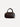 CROCODLIE effect handbag- Coffee