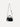 CROCODLIE effect handbag- Black