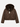 Reversible Quilt Jacket fake fur-Dark Brown