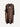 PAISLEY BLOOM Linen Dress- Chocolate